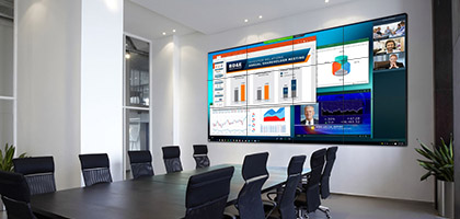 Video wall_conference